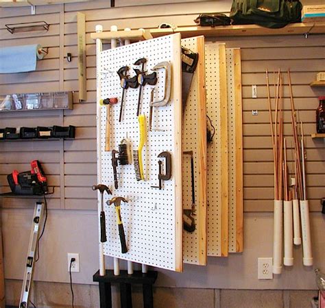 steel wall cabinet and pegboard|homemade pegboard organizer.